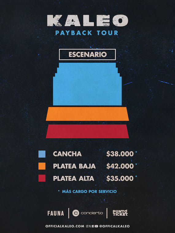 Kaleo agenda su regreso a Chile